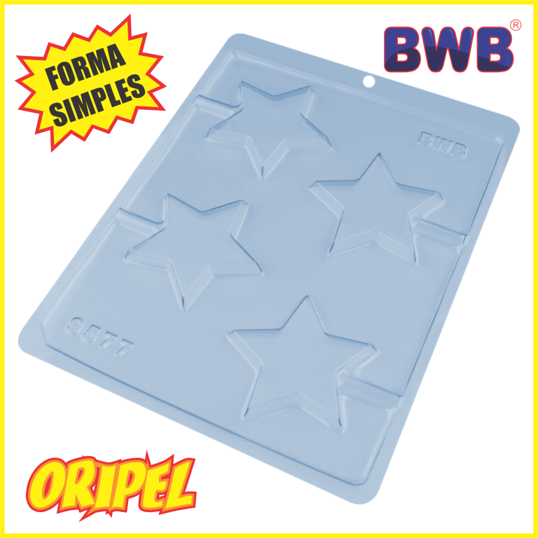 FORMA SIMPLES PIRULITO ESTRELA BWB