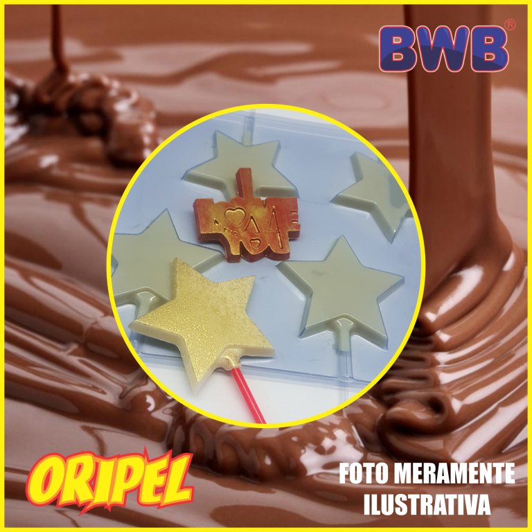 FORMA SIMPLES PIRULITO ESTRELA BWB