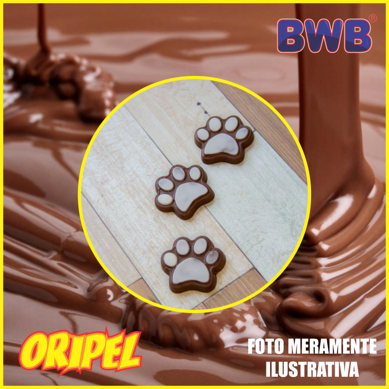 FORMA SIMPLES BOMBOM PATA DE CACHORRO BWB