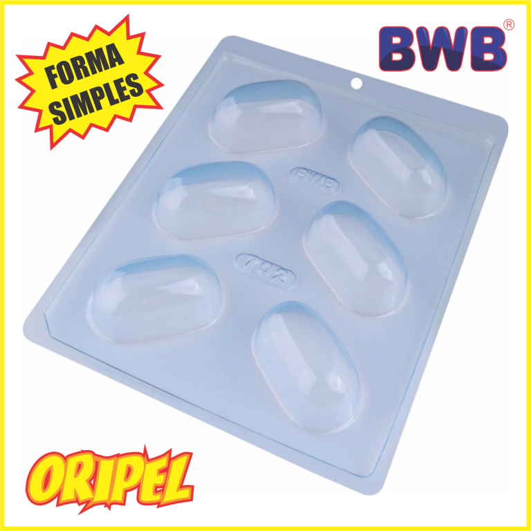 FORMA SIMPLES TRUFA ALONGADA PEQUENA BWB