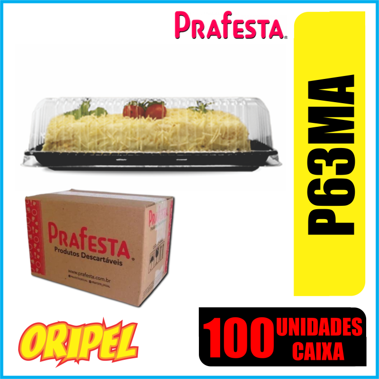 P63MA/FATIA BOLO ALTA 0,500G PRAFESTA 100 UN