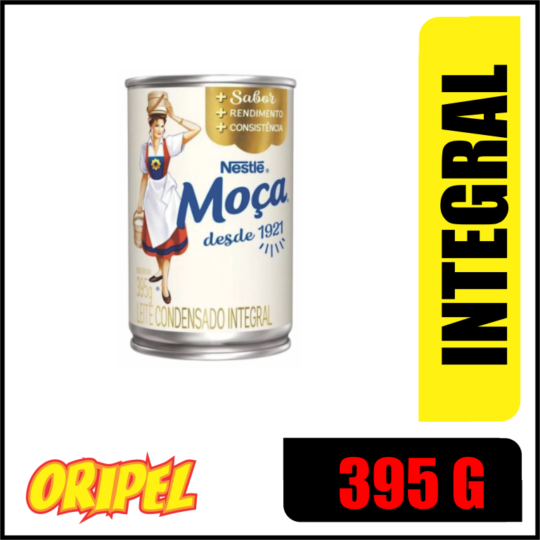 LEITE CONDENSADO INTEGRAL LT MOÇA NESTLE 395G
