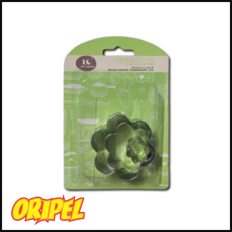 CORTADOR INOX FLOR LCA05 3 PÇS