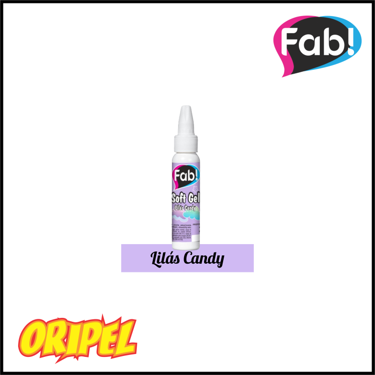 CORANTE ALIMENTICO SOF GEL LILAS CANDY FAB! 25G