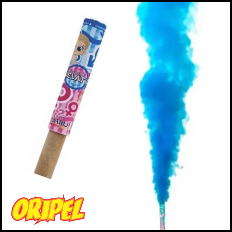 BASTÃO FUMAÇA 20MM AZUL FOGOS CARUARU