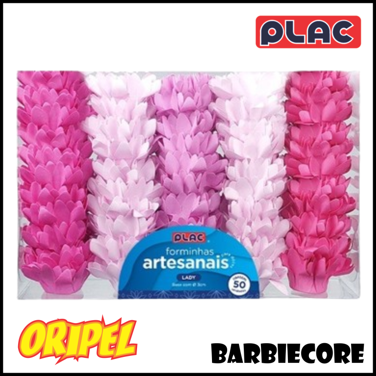 FORMINHA LADY AQUARELA BARBIECORE PLAC 50 UN