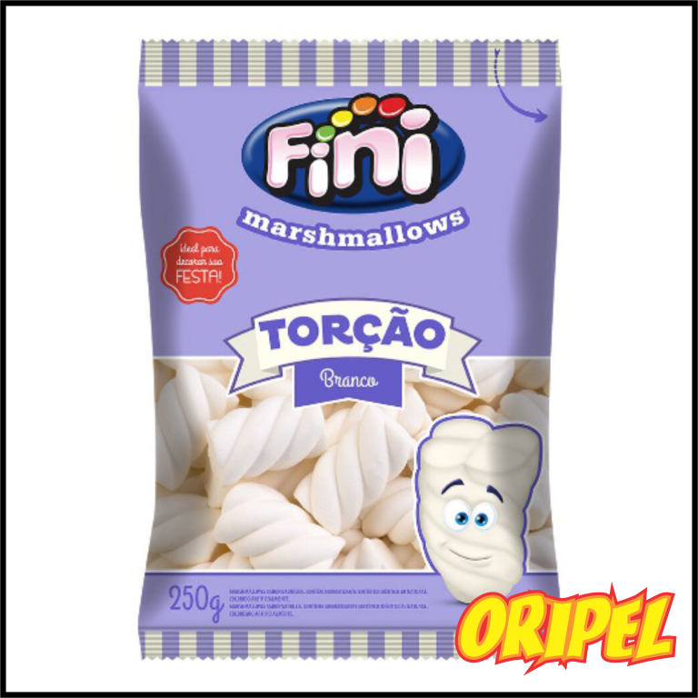MARSHMALLOW TORÇÃO BRANCO FINI 250G