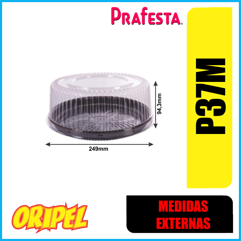 P37M/BOLEIRA MÉDIA B.PRETA 1,2KG PRAFESTA 5 UN