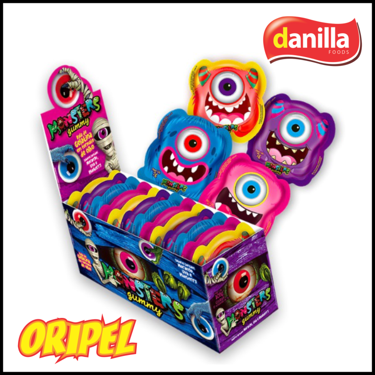 GUMMY MONSTERS DANILLA 15X7G