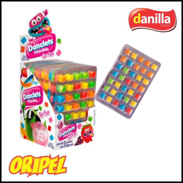 DANCLETS TUTTI FRUTTI DANILLA 15X10,5G