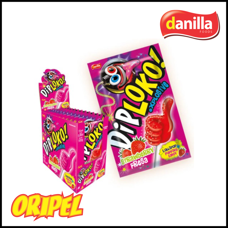DIPLOKO BOOM LIKE MORANGO DANILLA 15X11G