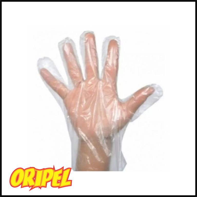 LUVA PLASTICA INOVEN 100X100 UN / 10000 LUVAS