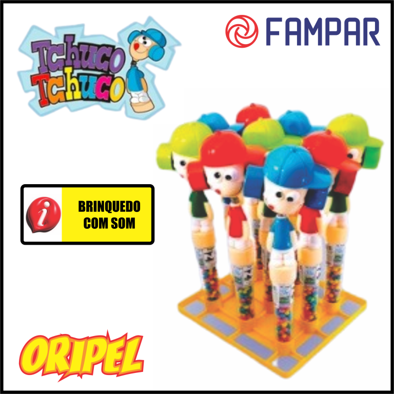 BRINQUEDO TCHUCO TCHUCO C/CONFEITO FAMPAR
