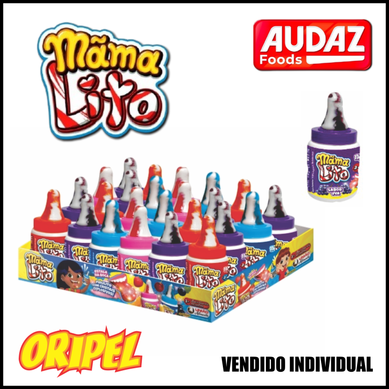 PIRULITO MAMALITO CRISTAIS EXPLOSIVOS AUDAZ