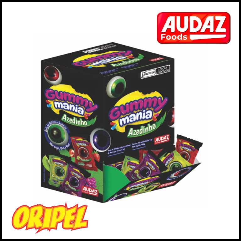 GUMMY MANIA AZEDINHO AUDAZ 12G