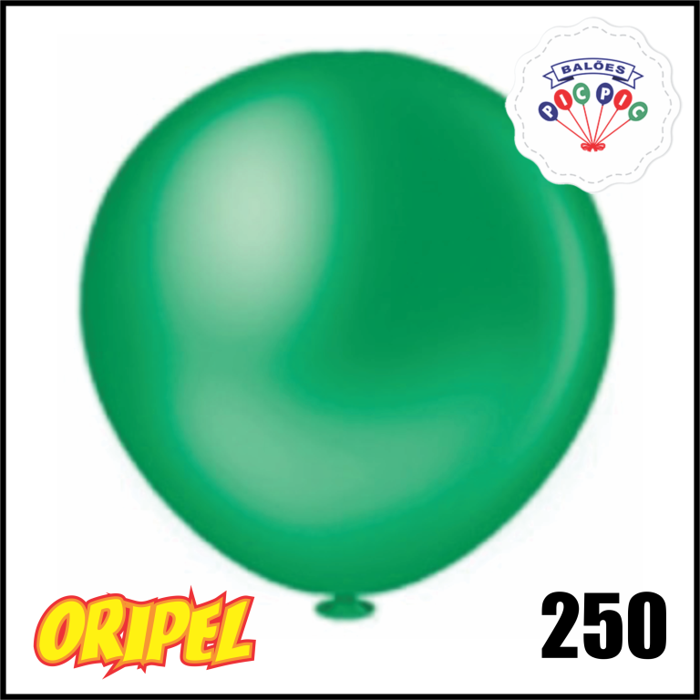 BALÃO FAT BALL 25" VERDE PIC PIC