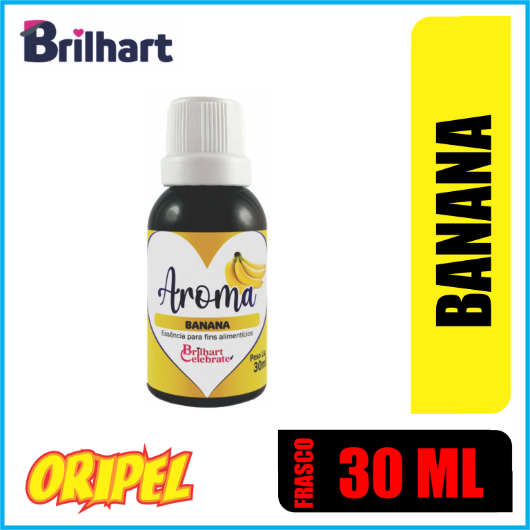 AROMA ALIMENTICIO BANANA BRILHART 30ML