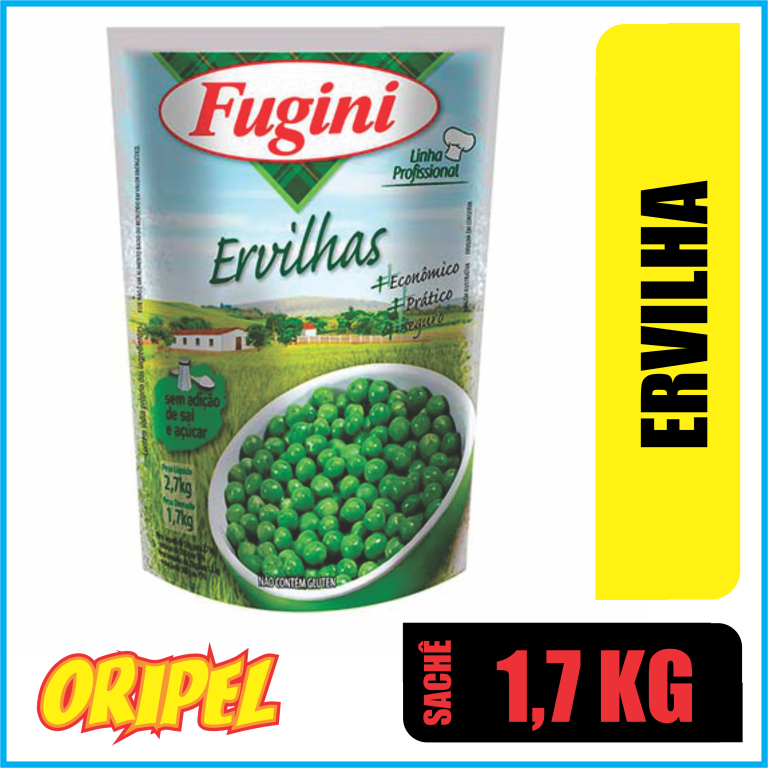 ERVILHA EM CONSERVA SACHE FUGINI 1,7KG