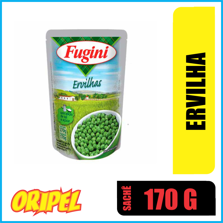 ERVILHA EM CONSERVA SACHE FUGINI 170G