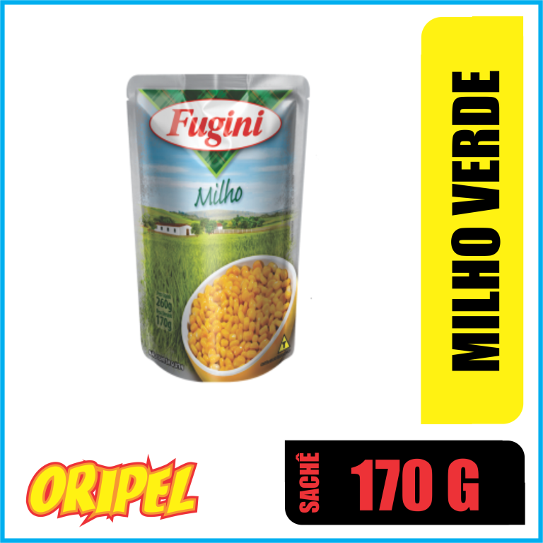 MILHO VERDE EM CONSERVA SACHE FUGINI 170G