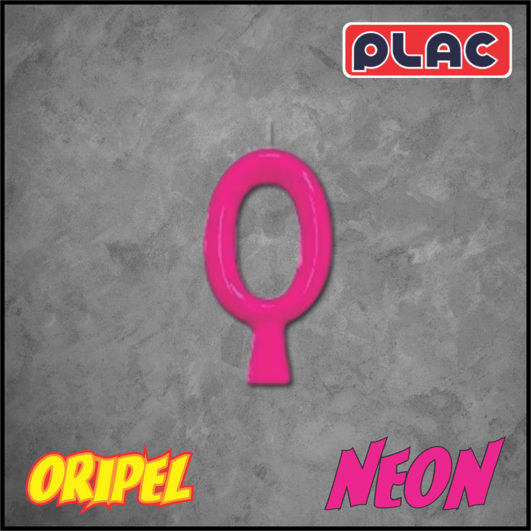 VELA ANIVERSARIO NEON ROSA/0 PLAC
