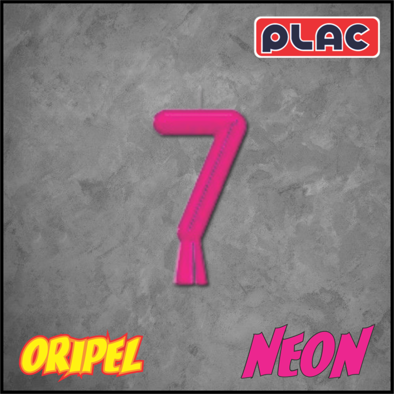 VELA ANIVERSARIO NEON ROSA/7 PLAC