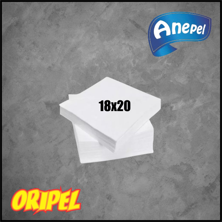 GUARDANAPO PAPEL DE MESA 18X20CM ANEPEL 10X100 UN