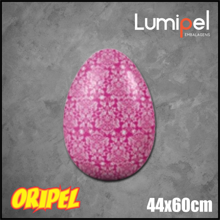 FOLHA ALUMINIO FELICITY PINK 44X60CM LUMIPEL 2UN