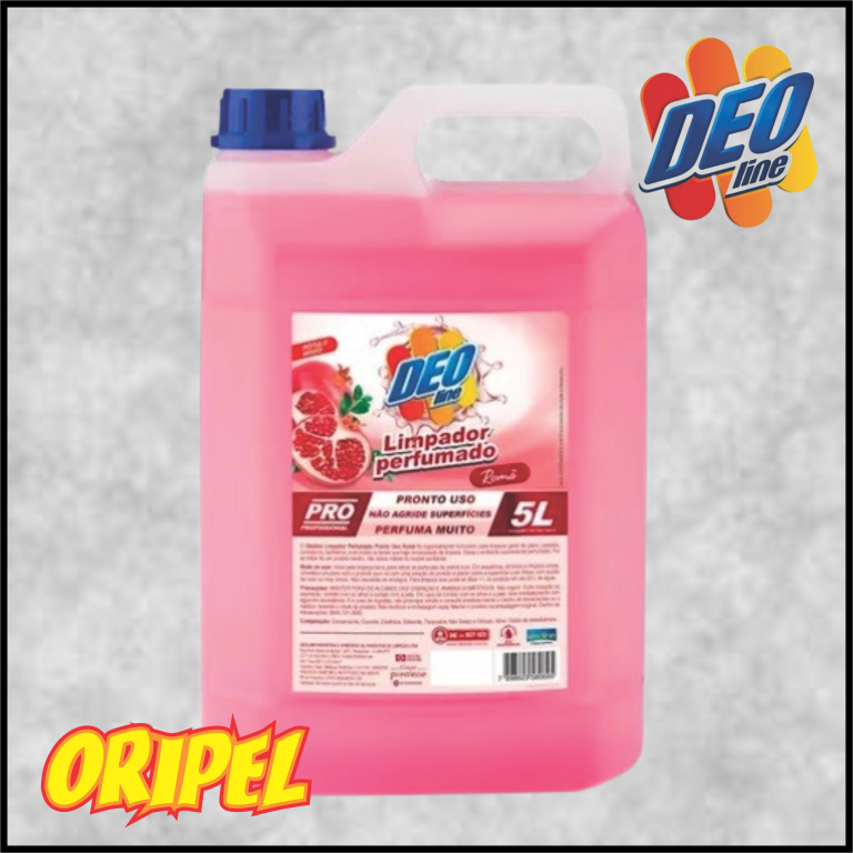 LIMPADOR PERFUMADO PRONTO USO ROMÃ DEOLINE 5 LTS