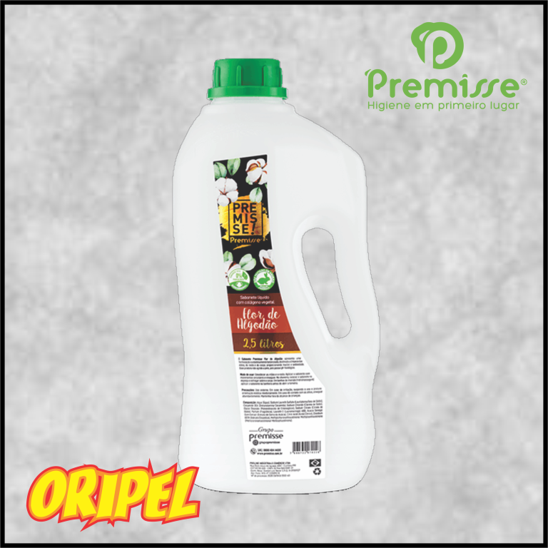SABONETE LIQUIDO FLOR DE ALGODAO PREMISSE 2,5 LTS