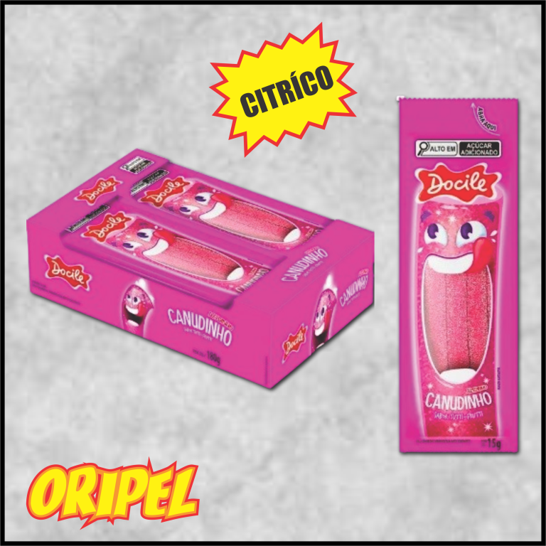 CANUDINHO TUTTI FRUTTI CITRICO DOCILE 12X15G