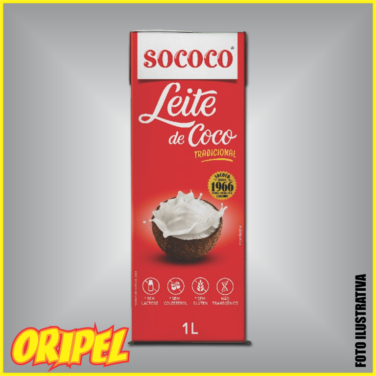 LEITE DE COCO TRADICIONAL TP SOCOCO 1L
