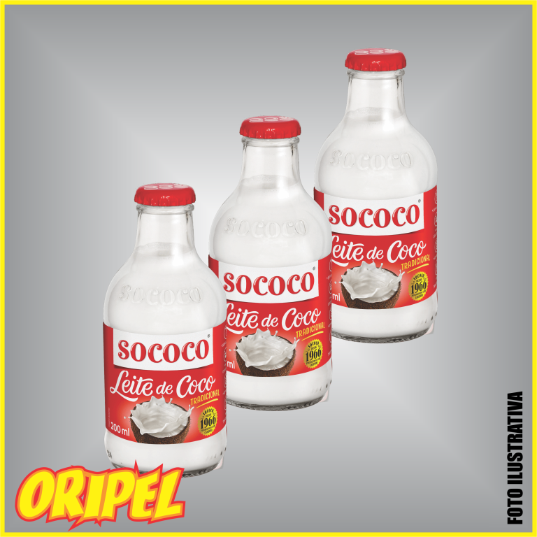 LEITE DE COCO TRADICIONAL VD SOCOCO 200ML