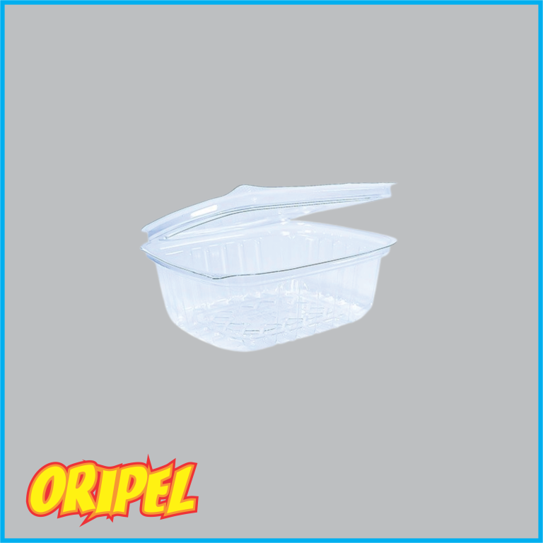 BP90-EMB RETANGULAR ARTICULADA 500ML BIPACK 10 UN