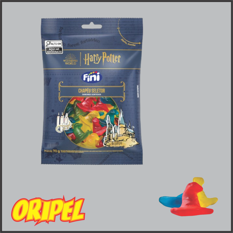BALA GELATINA CHAPÉU SELETOR 70G FINI