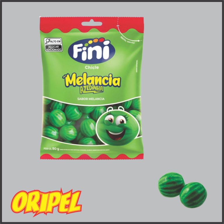 CHICLE MELANCIA 80G FINI