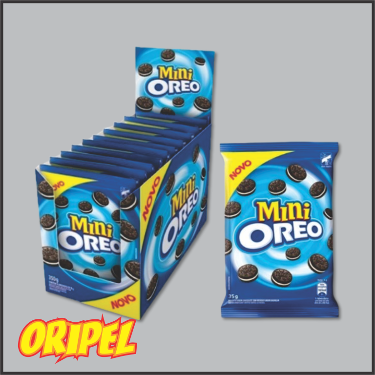 BISCOITO RECHEADO MINI OREO 10X35G MONDELEZ