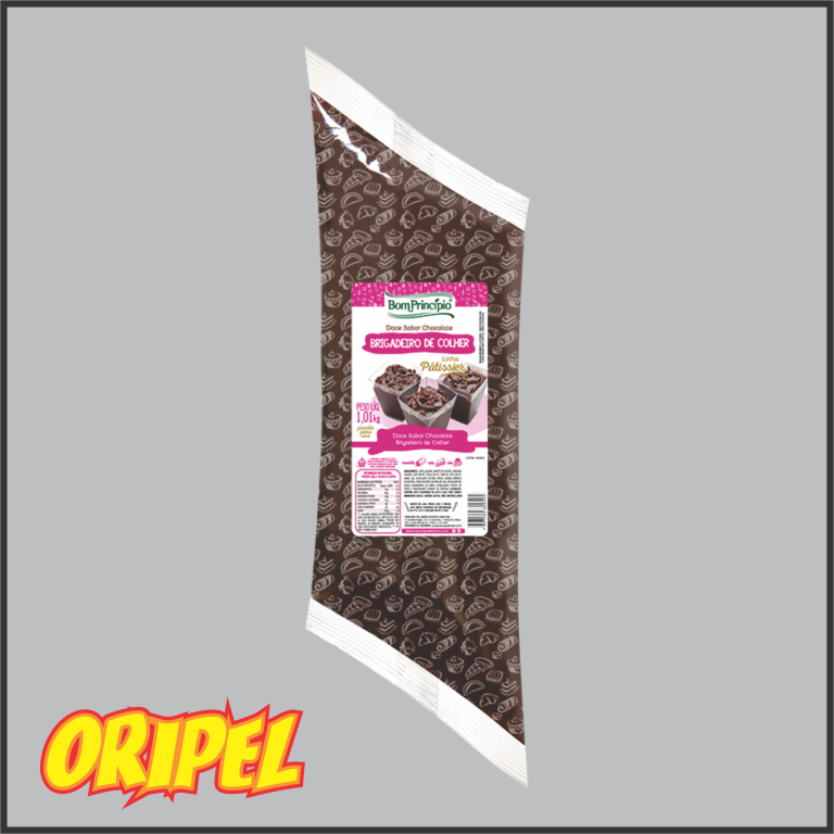BRIGADEIRO DE COLHER SABOR CHOCOLATE BOM PRINCIPIO 1,01 KG