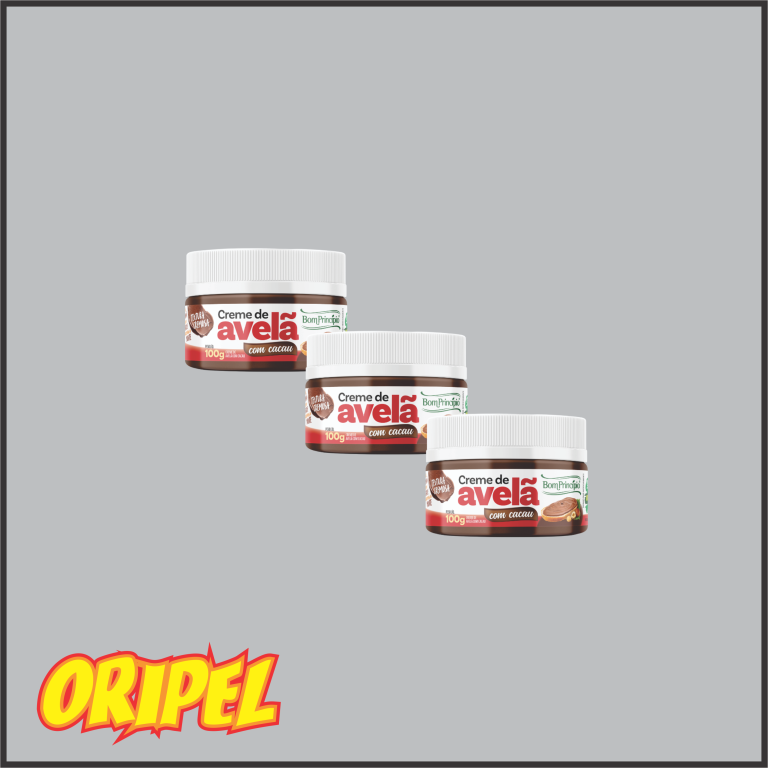 CREME DE AVELÃ C/CACAU BOM PRINCIPIO 100 G