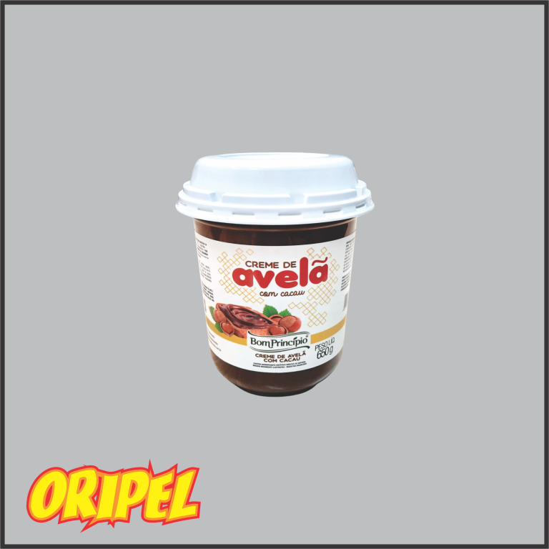 CREME DE AVELÃ C/CACAU BOM PRINCIPIO 650 G