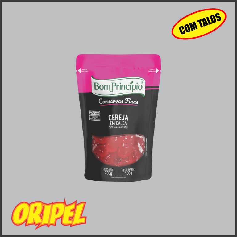 CEREJA EM CALDA C/TALOS POUCH BOM PRINCIPIO 100 G