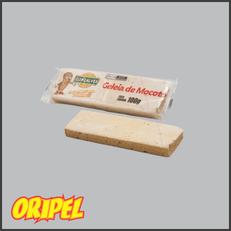 BARRINHA DOCE GELÉIA DE MOCOTÓ GONÇALVES 100G