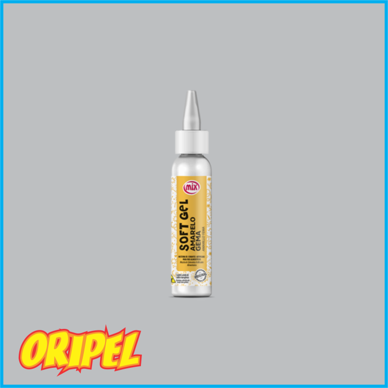CORANTE ALIMENTICIO SOFTGEL AMARELO GEMA MIX 25ML