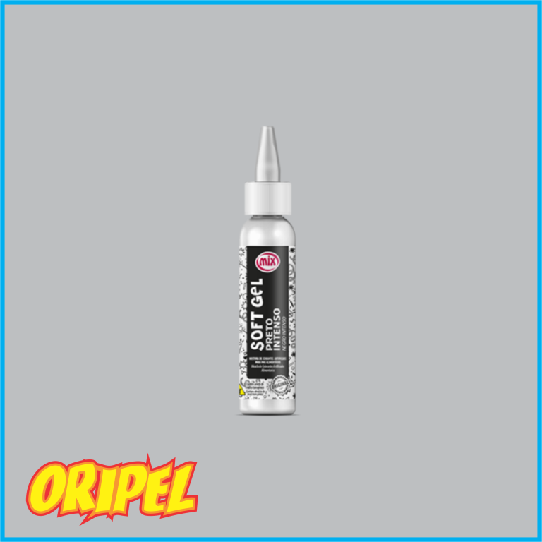 CORANTE ALIMENTICIO SOFTGEL PRETO INTENSO MIX 25ML