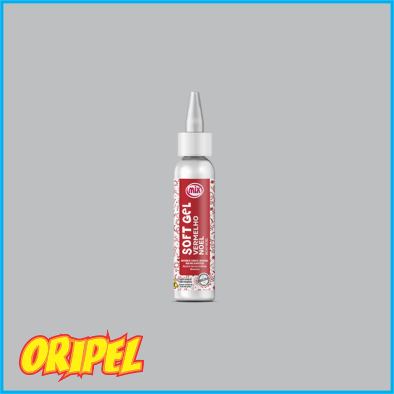 CORANTE ALIMENTICIO SOFTGEL VERMELHO NOEL MIX 25ML