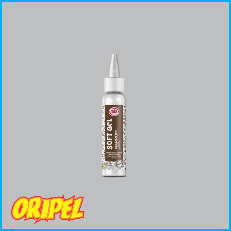 CORANTE ALIMENTICIO SOFTGEL MARROM MIX 25ML
