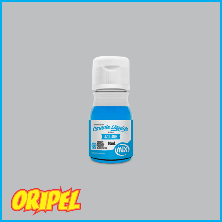 CORANTE ALIMENTICIO LIQUIDO AZUL ANIS MIX 10ML