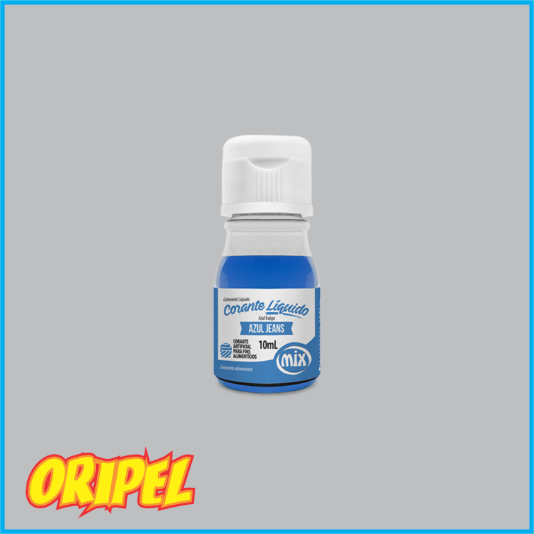 CORANTE ALIMENTICIO LIQUIDO AZUL JEANS MIX 10ML