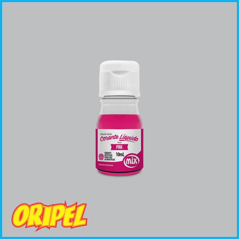 CORANTE ALIMENTICIO LIQUIDO PINK MIX 10ML