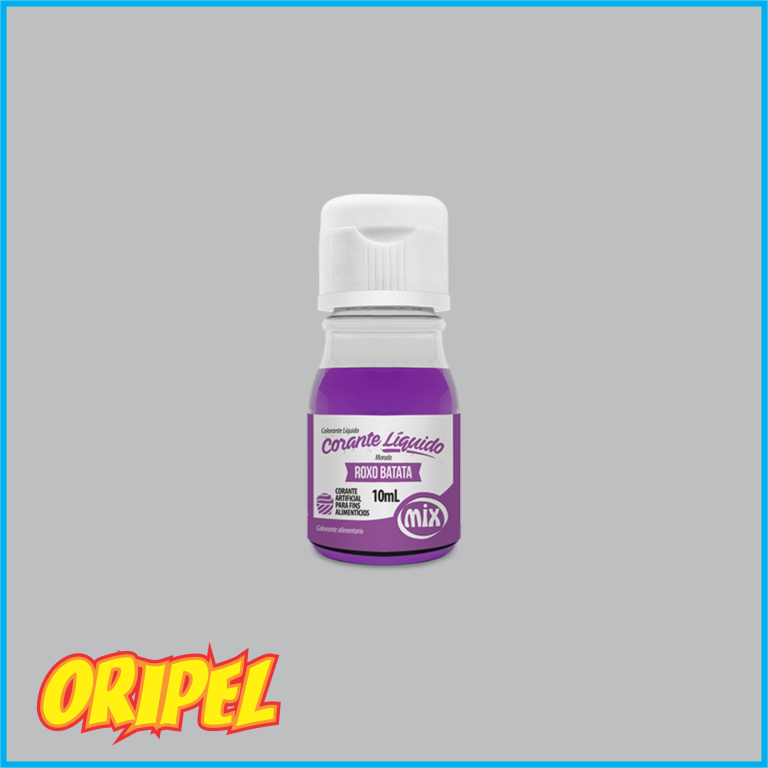 CORANTE ALIMENTICIO LIQUIDO ROXO BATATA MIX 10ML